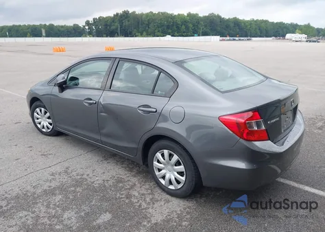 2012 Honda Civic Lx из США, поврежденный, VIN 2HGFB2F59CH321295